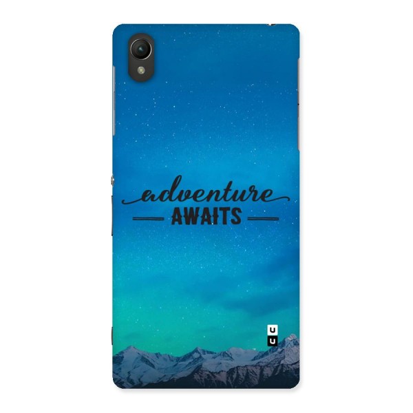 Adventure Awaits Back Case for Xperia Z2