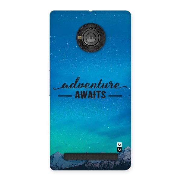 Adventure Awaits Back Case for Yuphoria