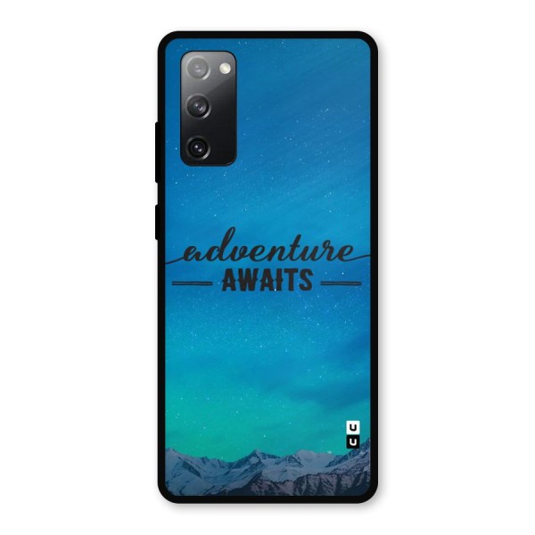 Adventure Awaits Metal Back Case for Galaxy S20 FE