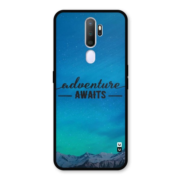 Adventure Awaits Metal Back Case for Oppo A5 (2020)