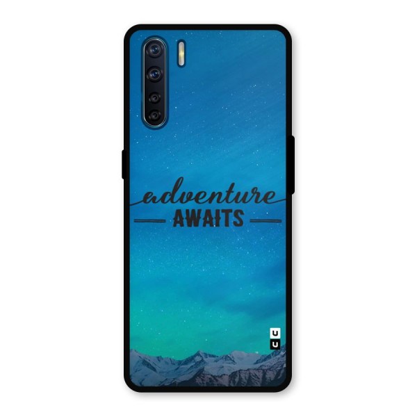 Adventure Awaits Metal Back Case for Oppo F15