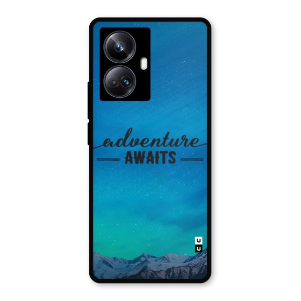 Adventure Awaits Metal Back Case for Realme 10 Pro Plus