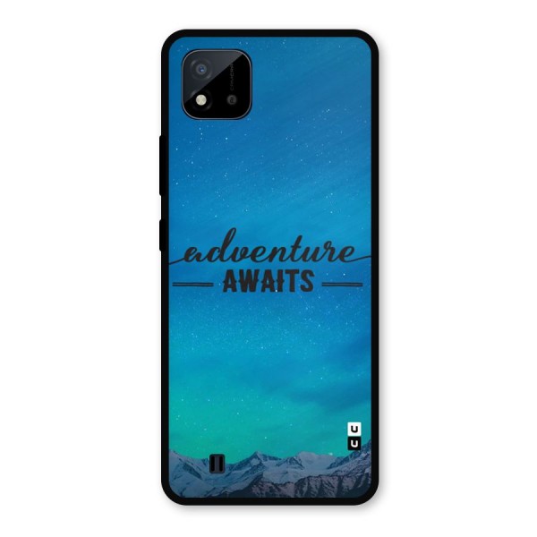 Adventure Awaits Metal Back Case for Realme C11 2021