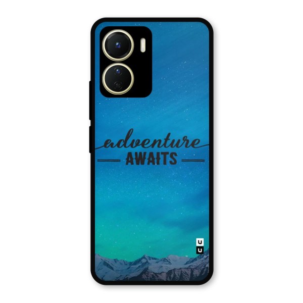 Adventure Awaits Metal Back Case for Vivo Y16