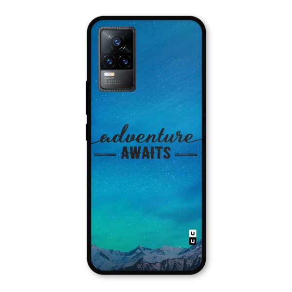 Adventure Awaits Metal Back Case for Vivo Y73