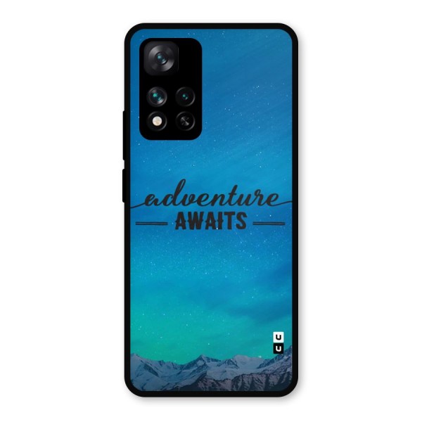 Adventure Awaits Metal Back Case for Xiaomi 11i 5G