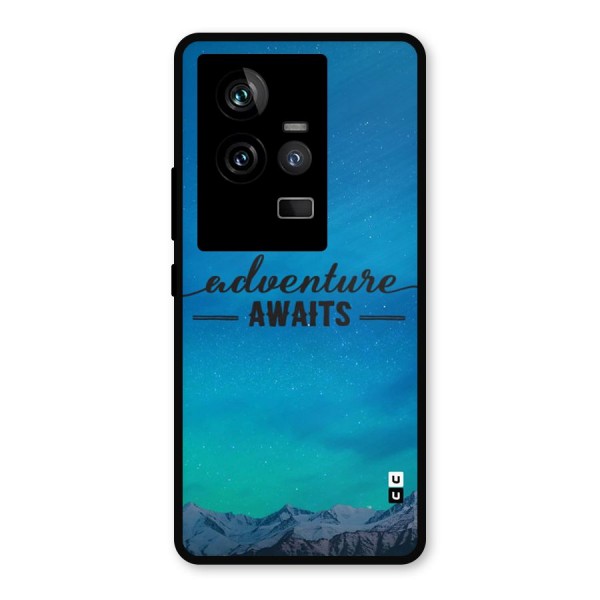 Adventure Awaits Metal Back Case for iQOO 11 5G