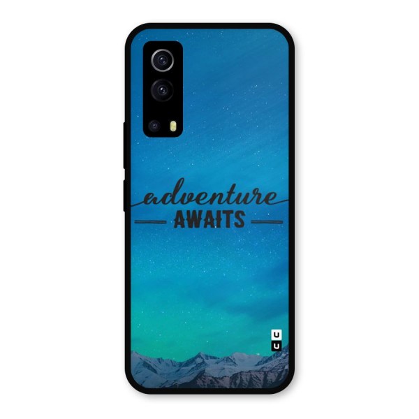 Adventure Awaits Metal Back Case for iQOO Z3