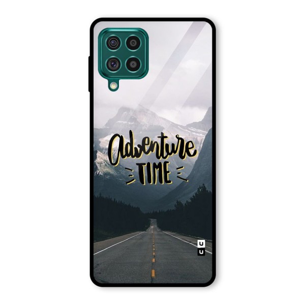 Adventure Time Glass Back Case for Galaxy F62