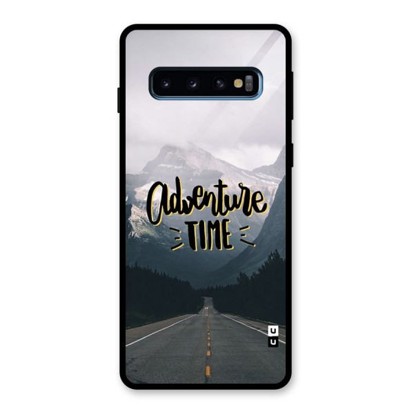 Adventure Time Glass Back Case for Galaxy S10