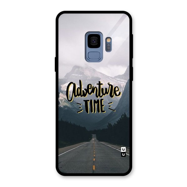 Adventure Time Glass Back Case for Galaxy S9