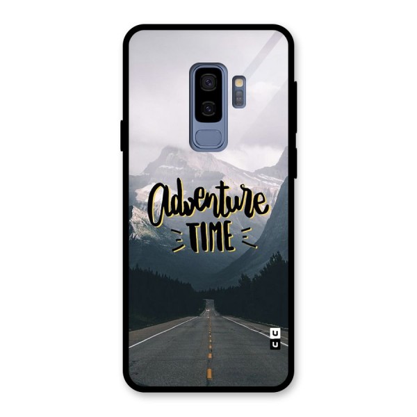 Adventure Time Glass Back Case for Galaxy S9 Plus