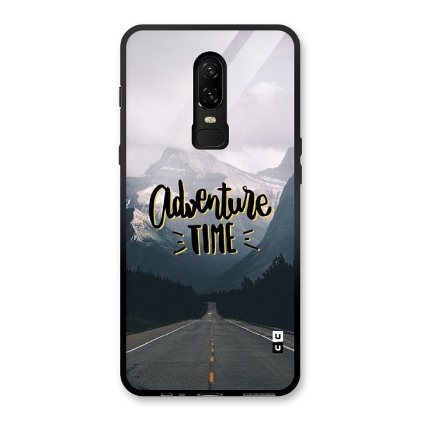 Adventure Time Glass Back Case for OnePlus 6