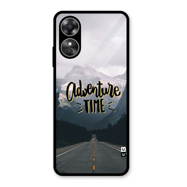 Adventure Time Glass Back Case for Oppo A17