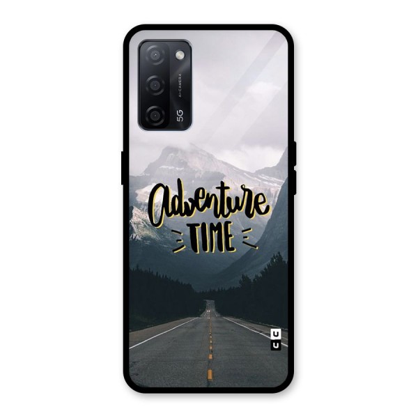 Adventure Time Glass Back Case for Oppo A53s 5G