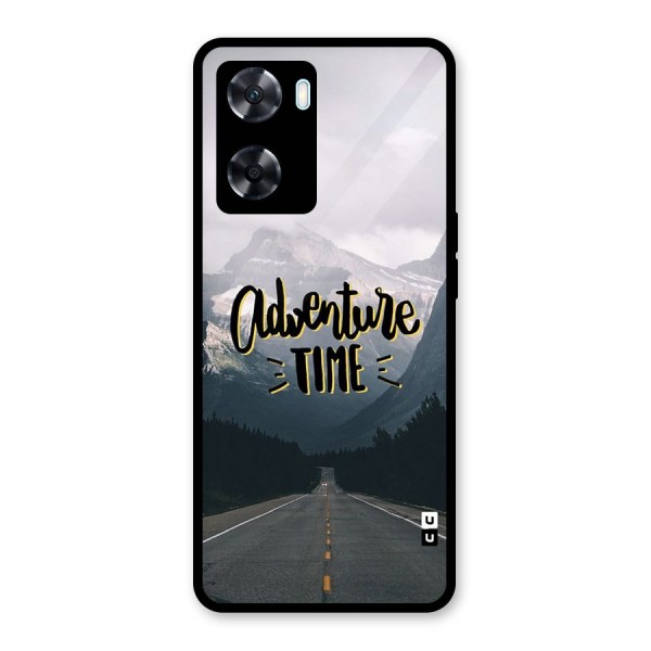 Adventure Time Glass Back Case for Oppo A77s