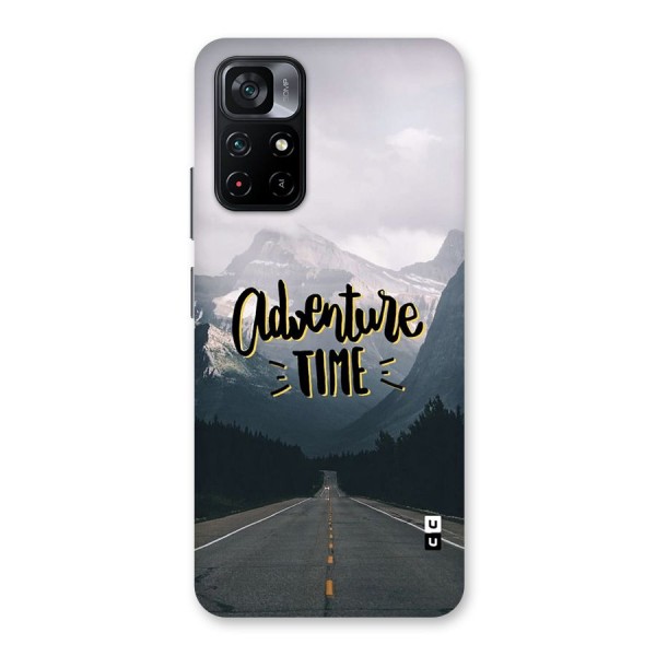 Adventure Time Glass Back Case for Poco M4 Pro 5G