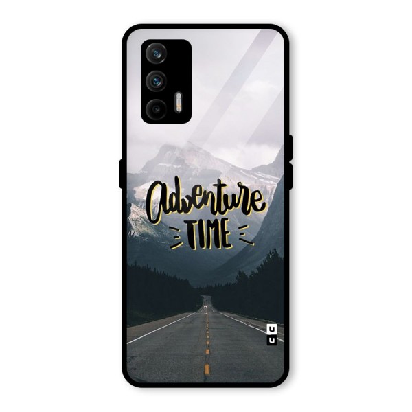 Adventure Time Glass Back Case for Realme X7 Max