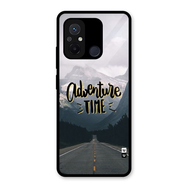 Adventure Time Glass Back Case for Redmi 12C