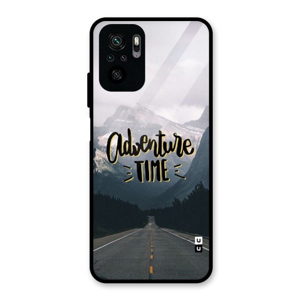 Adventure Time Glass Back Case for Redmi Note 10