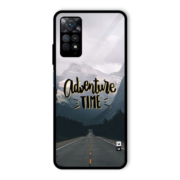 Adventure Time Glass Back Case for Redmi Note 11 Pro