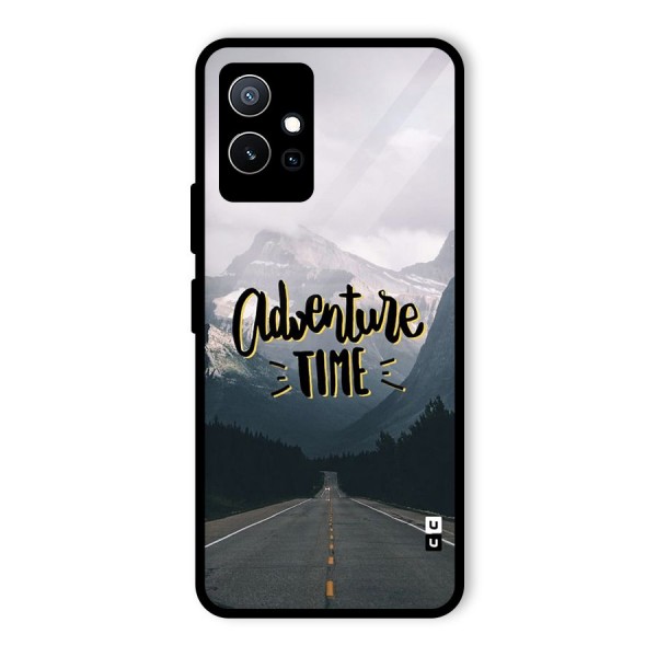 Adventure Time Glass Back Case for Vivo T1 5G