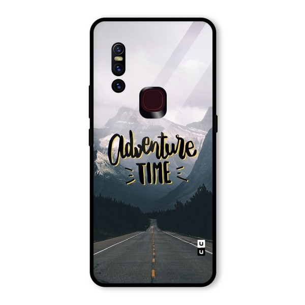 Adventure Time Glass Back Case for Vivo V15