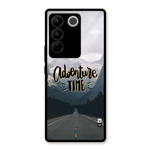 Adventure Time Glass Back Case for Vivo V27