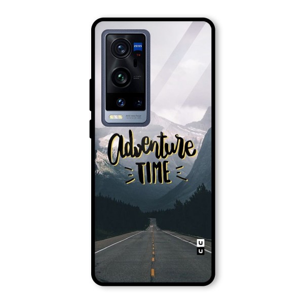 Adventure Time Glass Back Case for Vivo X60 Pro Plus