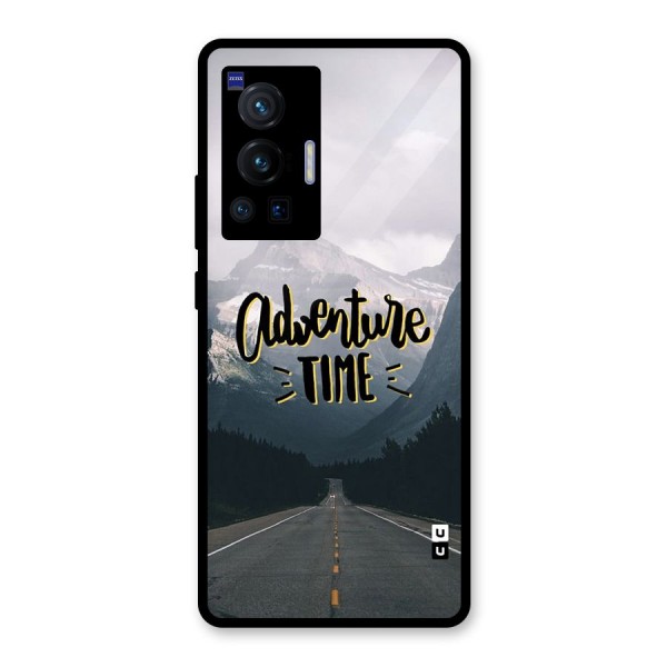 Adventure Time Glass Back Case for Vivo X70 Pro