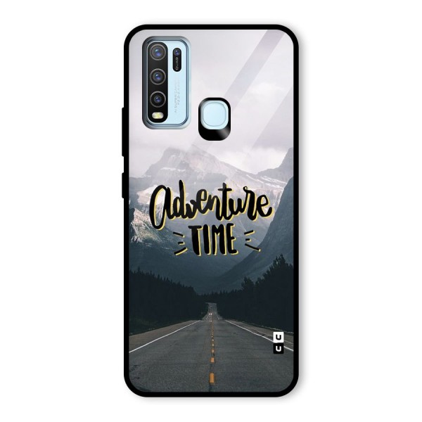 Adventure Time Glass Back Case for Vivo Y30