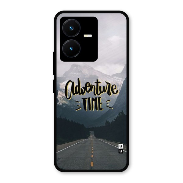 Adventure Time Metal Back Case for Vivo Y22s