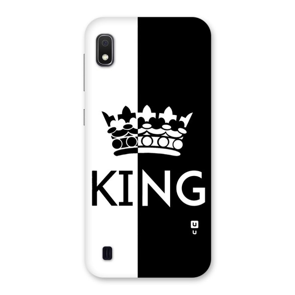 Aesthetic Crown King Back Case for Galaxy A10