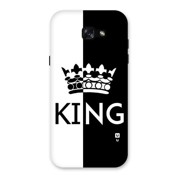 Aesthetic Crown King Back Case for Galaxy A7 (2017)