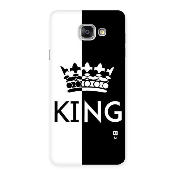 Aesthetic Crown King Back Case for Galaxy A7 2016