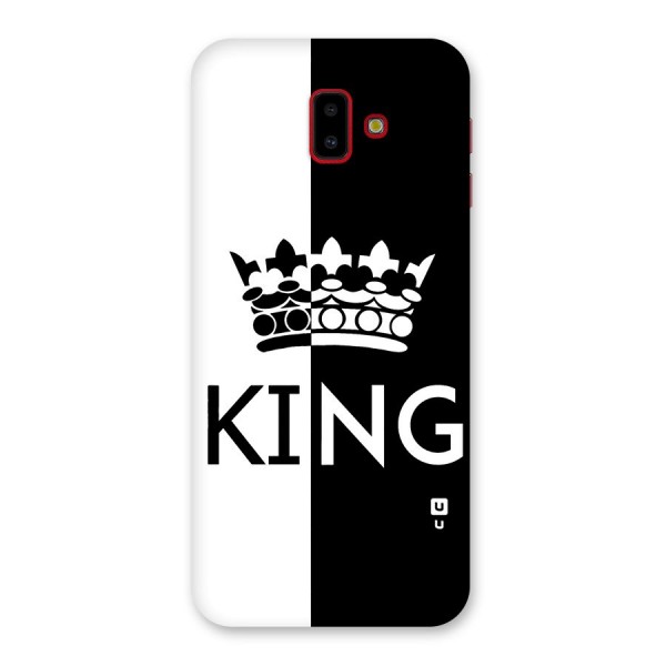 Aesthetic Crown King Back Case for Galaxy J6 Plus