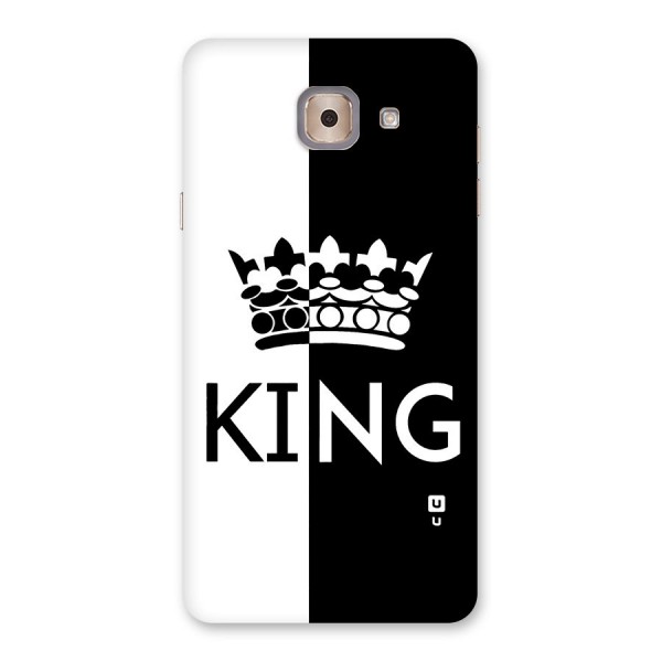 Aesthetic Crown King Back Case for Galaxy J7 Max