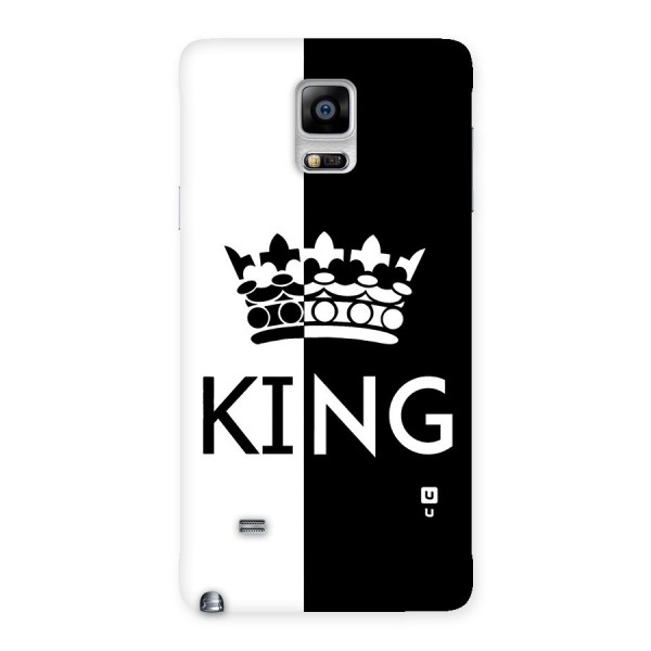 Aesthetic Crown King Back Case for Galaxy Note 4