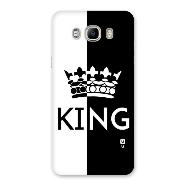 Aesthetic Crown King Back Case for Galaxy On8