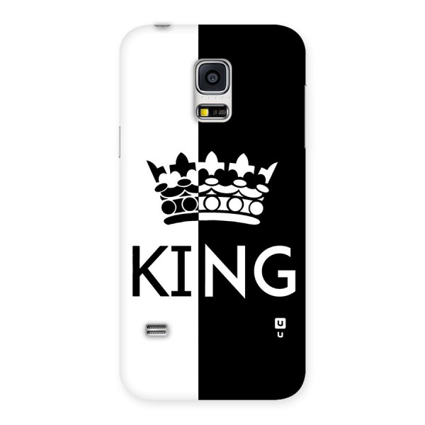 Aesthetic Crown King Back Case for Galaxy S5 Mini