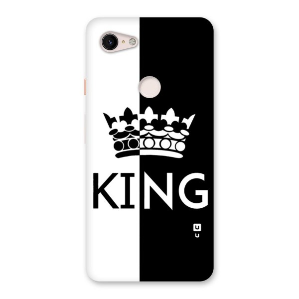 Aesthetic Crown King Back Case for Google Pixel 3 XL