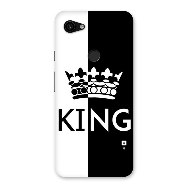 Aesthetic Crown King Back Case for Google Pixel 3a XL