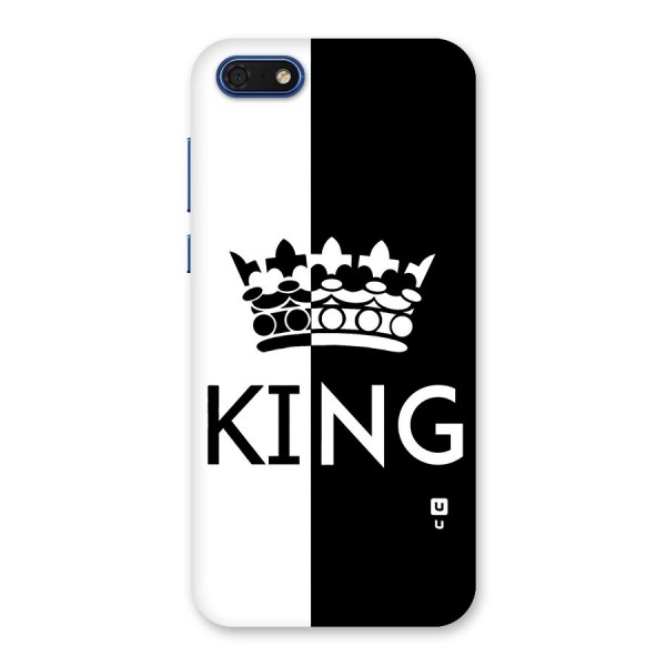 Aesthetic Crown King Back Case for Honor 7s