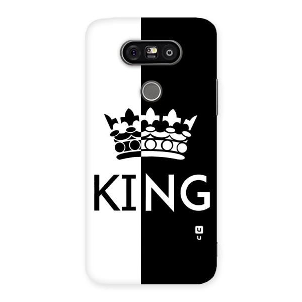 Aesthetic Crown King Back Case for LG G5