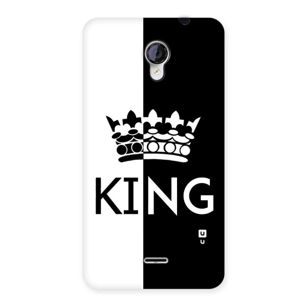 Aesthetic Crown King Back Case for Micromax Unite 2 A106