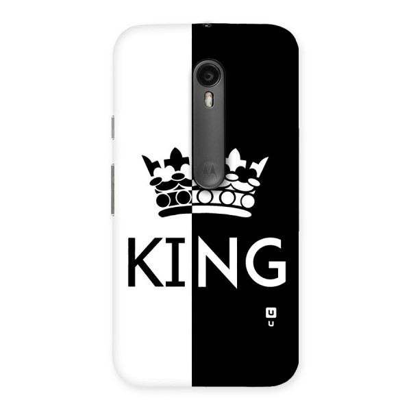 Aesthetic Crown King Back Case for Moto G3