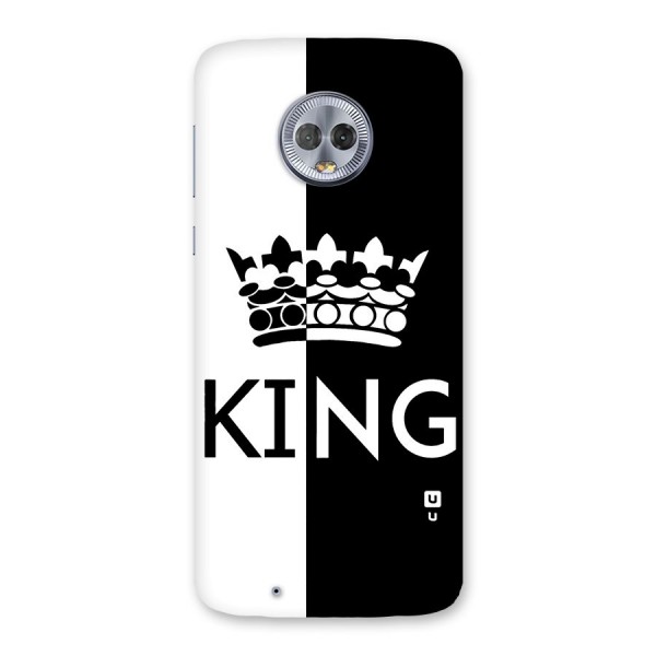 Aesthetic Crown King Back Case for Moto G6