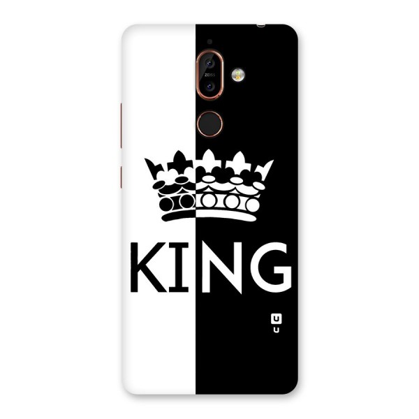 Aesthetic Crown King Back Case for Nokia 7 Plus