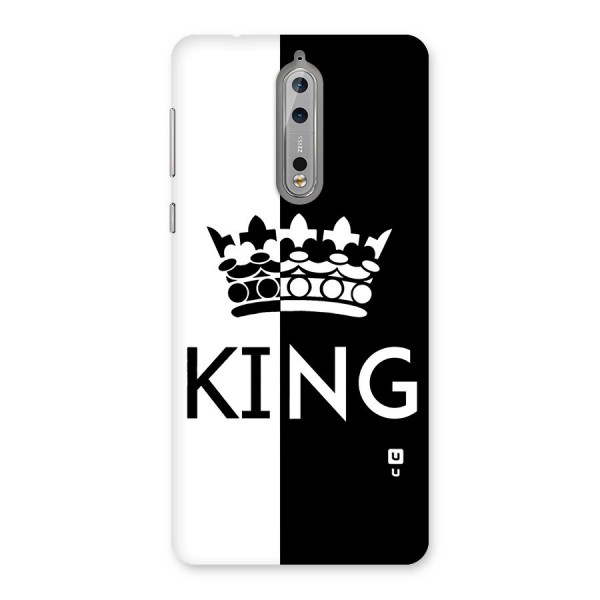 Aesthetic Crown King Back Case for Nokia 8