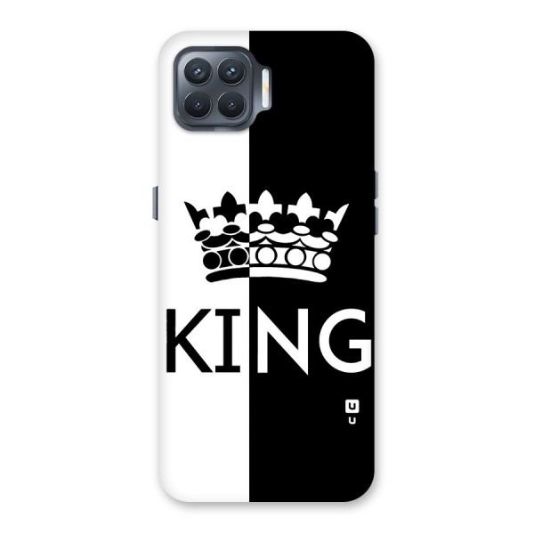 Aesthetic Crown King Back Case for Oppo F17 Pro